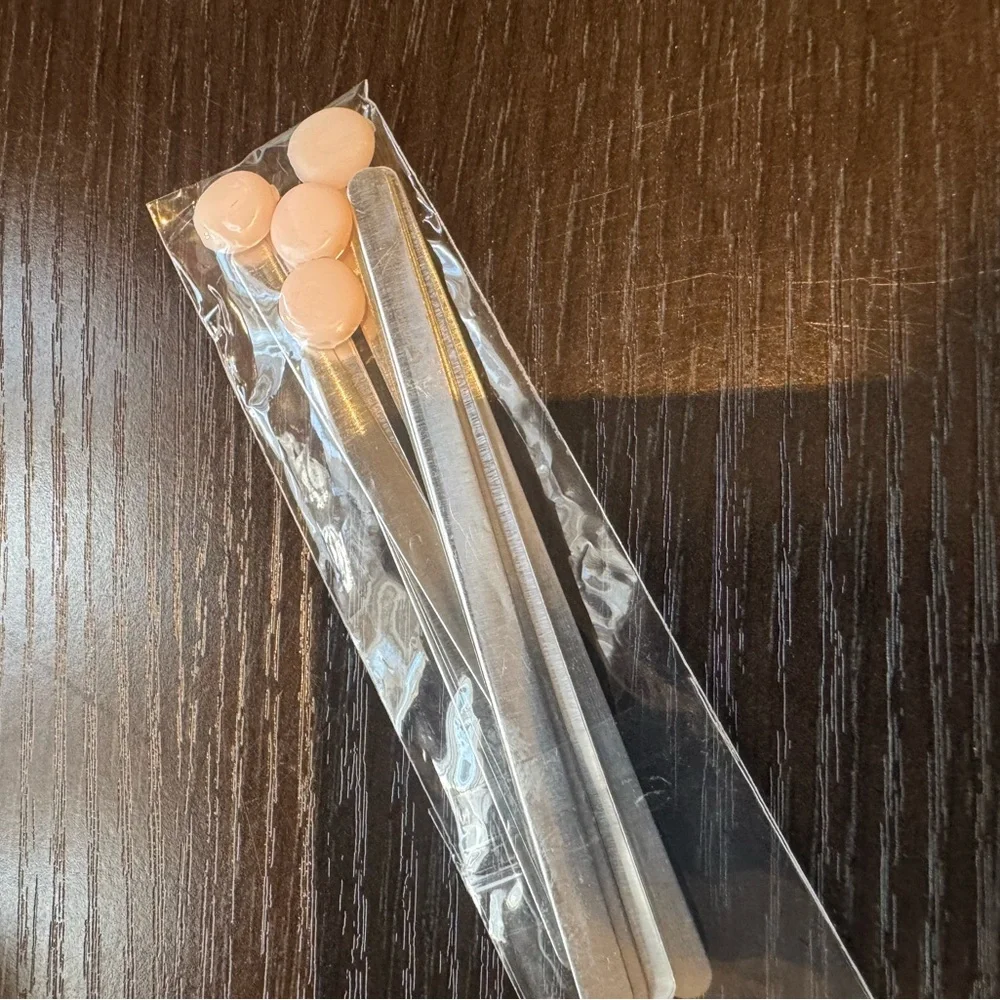 Slip NIB $39 Pure Silk Adult Pleated Face mask Covering in Rose Gold #U542